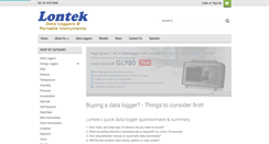 Desktop Screenshot of lontek.com.au